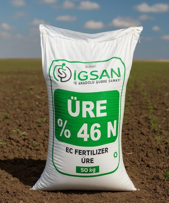 İGSAN Üre 46 N azot gübresi 50 kg polipropilen torba